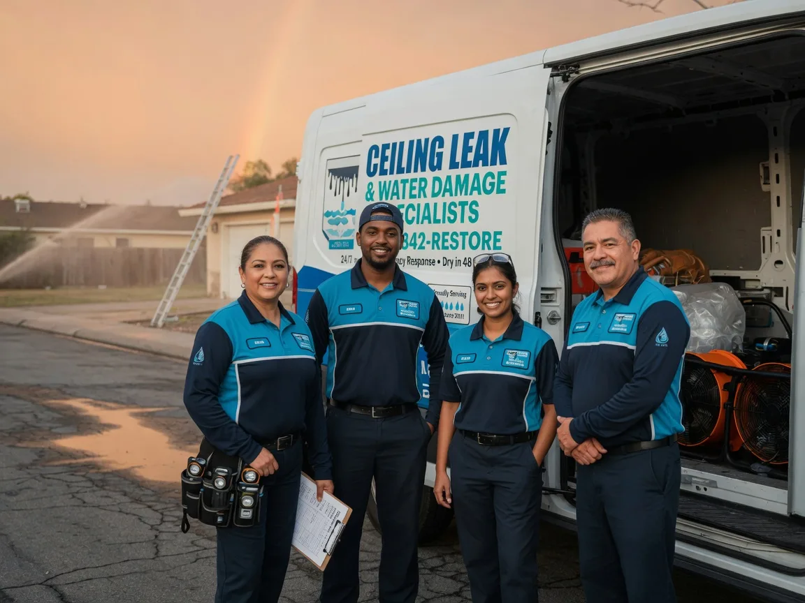 Ceiling Leak Cleanup company in Currie, NC