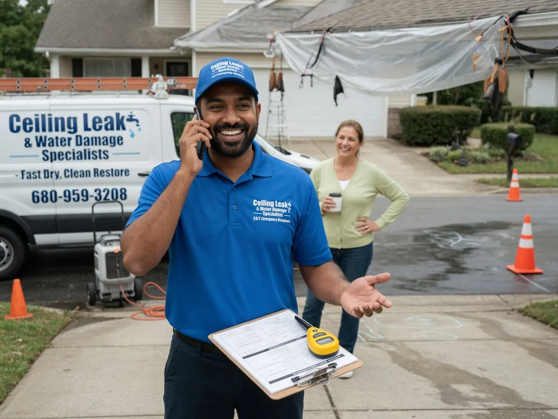 Ceiling Leak Cleanup Currie, NC FAQs